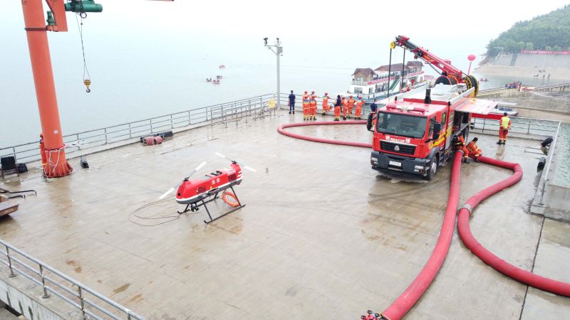 水域救援新利器 | 獵鷹無(wú)人機(jī)應(yīng)急救援裝備參加河南抗洪搶險(xiǎn)實(shí)戰(zhàn)演練