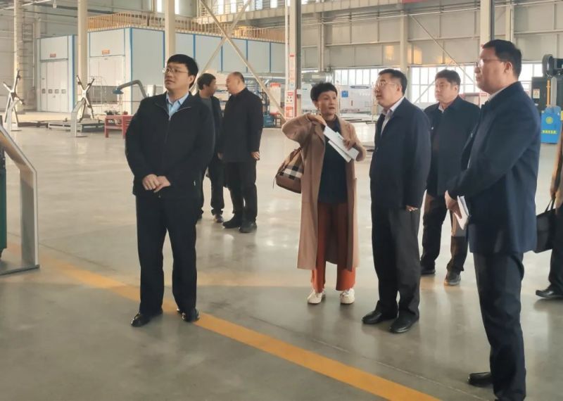 安陽市副市長王新亭一行調(diào)研獵鷹制造中心